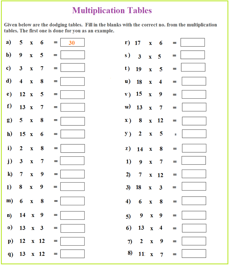 times table 8 pdf multiplication worksheet pdf