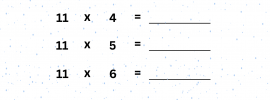 11 Times Table Worksheet PDF