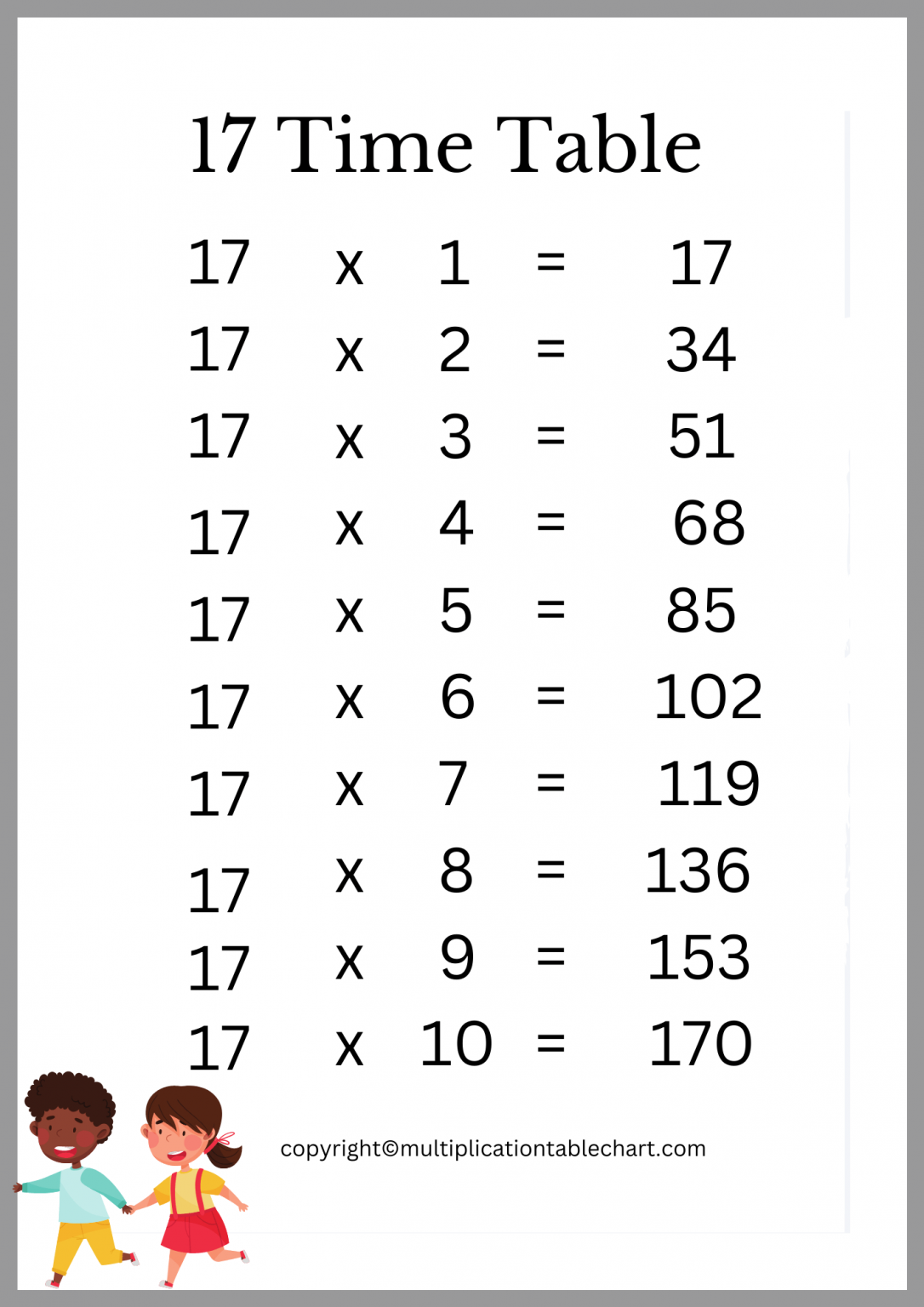 17-times-table-multiplication-table